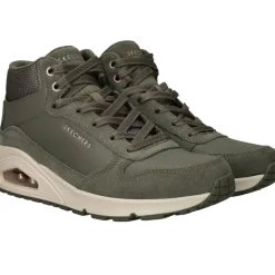 Skechers Uno Veterschoenen Groen Dames