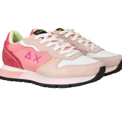SUN68 Ally Color Explosion Sneakers Roze Dames