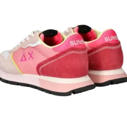 SUN68 Ally Color Explosion Sneakers Roze Dames