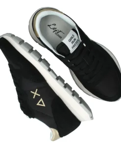 SUN68 Ally Gold Silver Sneakers Zilver Dames