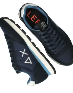 SUN68 Tom Solid Sneakers Blauw Heren