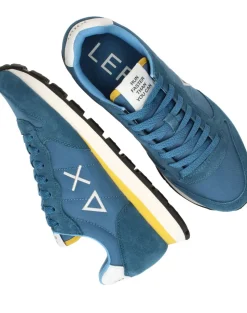 SUN68 Tom Solid Sneakers Blauw Heren