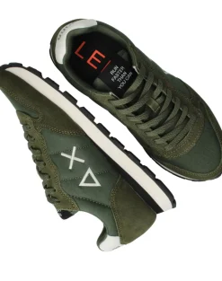 SUN68 Tom Solid Sneakers Groen Heren
