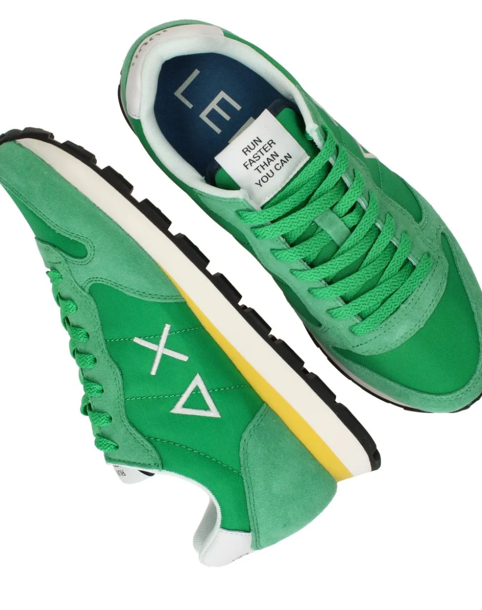 SUN68 Tom Solid Sneakers Groen Heren