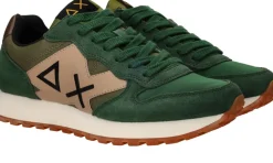 SUN68 Tom Solid Sneakers Groen Heren