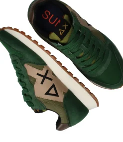 SUN68 Tom Solid Sneakers Groen Heren