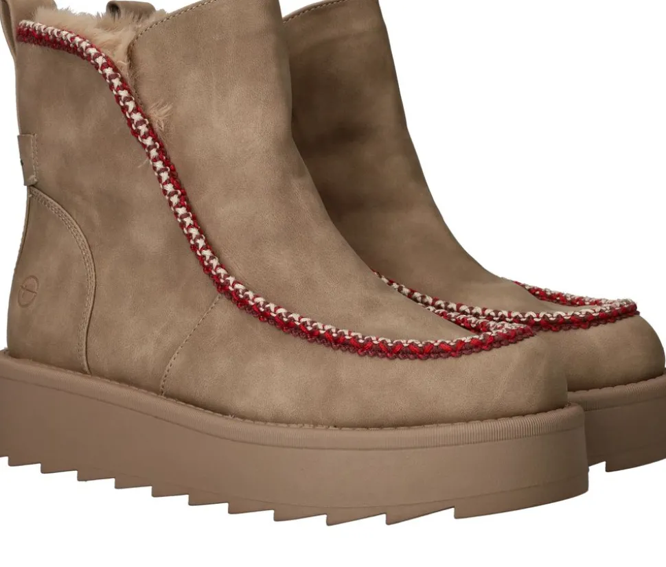 Tamaris Boots Beige Dames
