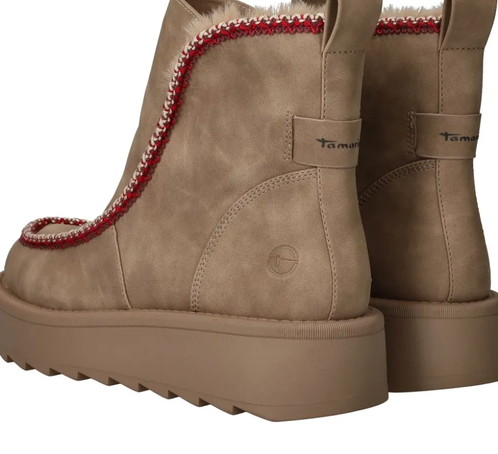 Tamaris Boots Beige Dames