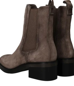 Tamaris Chelseaboots Taupe Dames