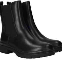 Tamaris Chelseaboots Zwart Dames