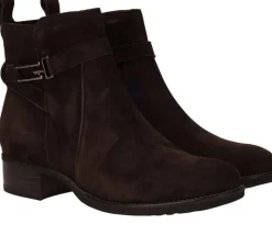 Tamaris Enkellaarsjes Bruin Dames