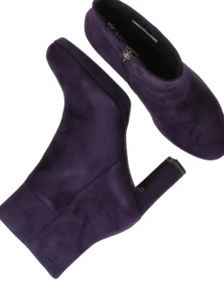 Tamaris Enkellaarsjes Paars Dames