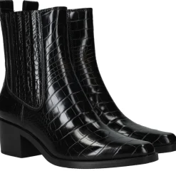 Tamaris Enkellaarsjes Zwart Dames