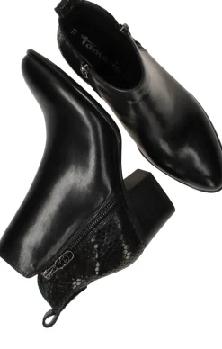 Tamaris Enkellaarsjes Zwart Dames