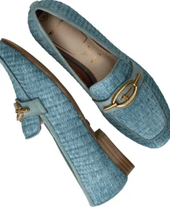 Tamaris Instappers Blauw Dames