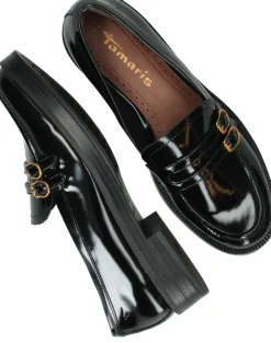 Tamaris Instappers Zwart Dames