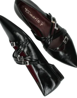 Tamaris Instappers Zwart Dames