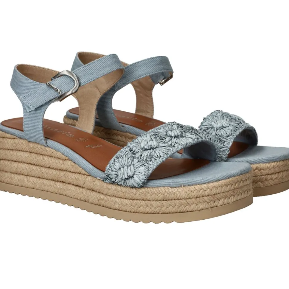 Tamaris Sandalen Blauw Dames