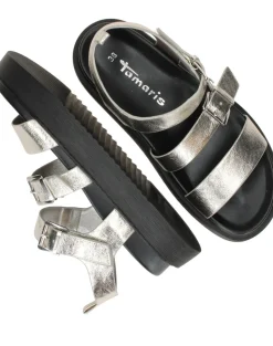 Tamaris Sandalen Zilver Dames