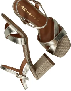 Tamaris Sandalettes Goud Dames