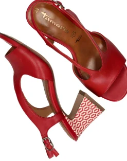 Tamaris Sandalettes Rood Dames