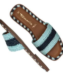 Tamaris Slippers Blauw Dames