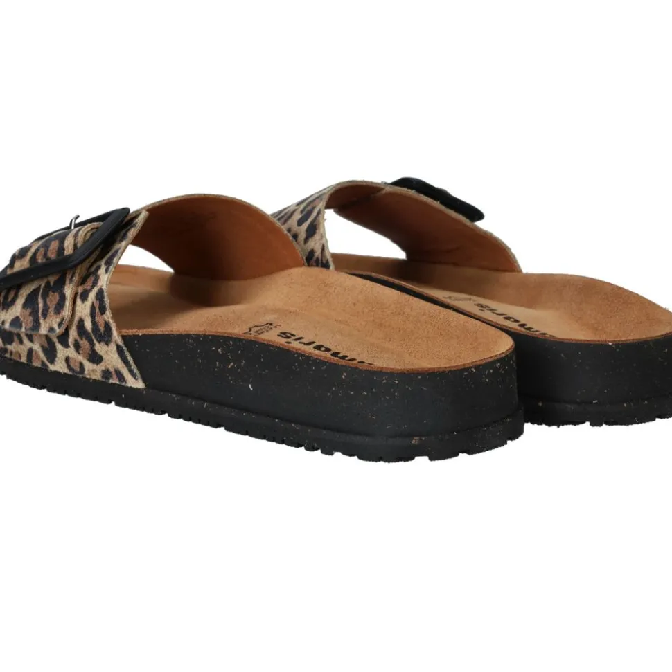 Tamaris Slippers Bruin Dames