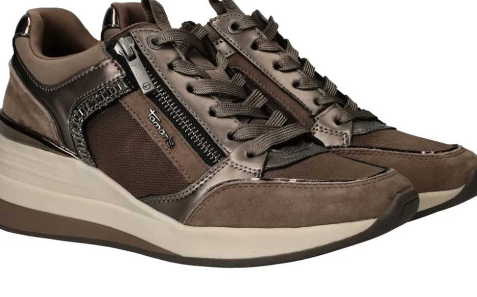 Tamaris Sneakers Taupe Dames