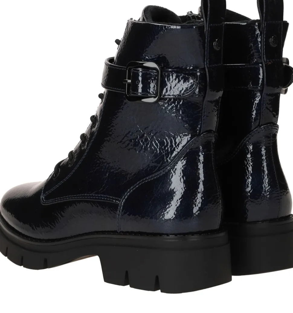 Tamaris Veterboots Blauw Dames