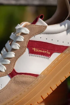 Tamaris Veterschoenen Beige Dames