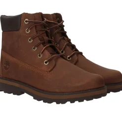 Timberland Courma Kid Mid Lace Up Veterboots Bruin Jongens