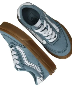 Vans Brooklyn LS Outdoor Gum Citadel Sneakers Blauw Jongens
