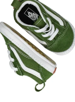Vans Old Skool Crib Sneakers Groen Meisjes Jongens