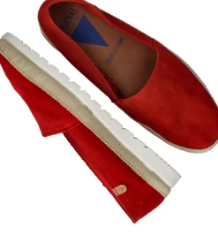 Verbenas Noa Instappers Rood Dames