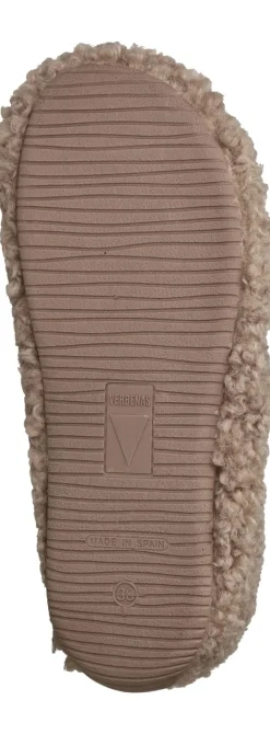 Verbenas Yuk Pantoffels Beige Dames