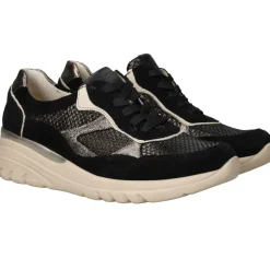 Waldlaufer Carla Sneakers Zwart Dames
