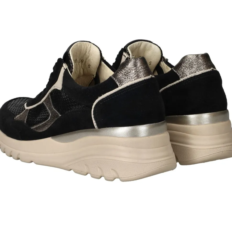 Waldlaufer Carla Sneakers Zwart Dames