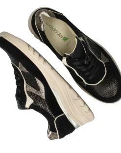 Waldlaufer Carla Sneakers Zwart Dames