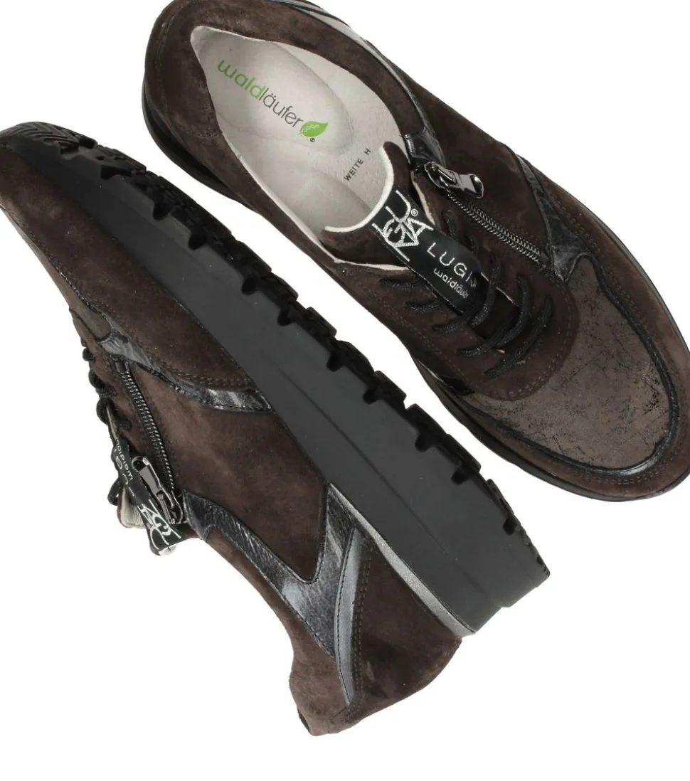 Waldlaufer Feli Sneakers Bruin Dames