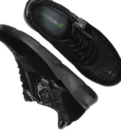 Waldlaufer Funky Sneakers Zwart Dames