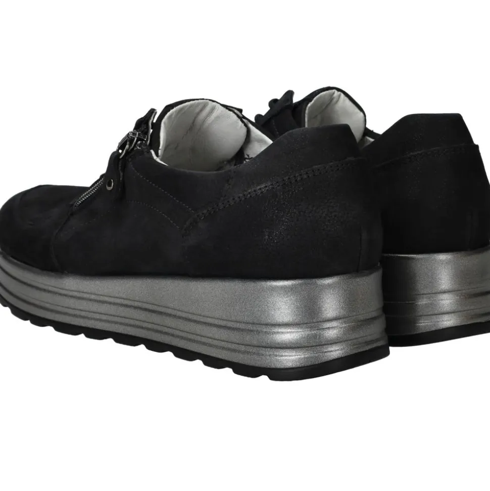 Waldlaufer Lana Sneakers Zwart Dames