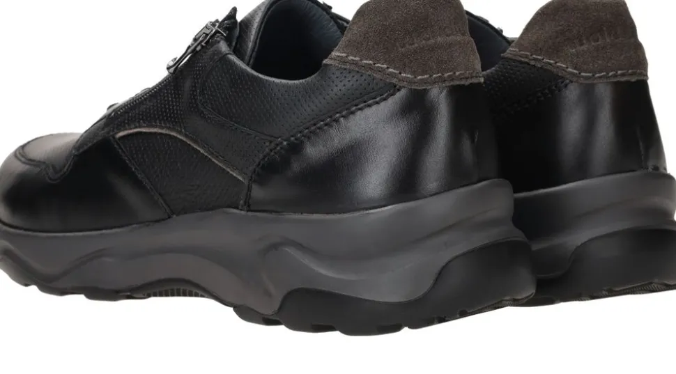Waldlaufer Max Sneakers Zwart Heren