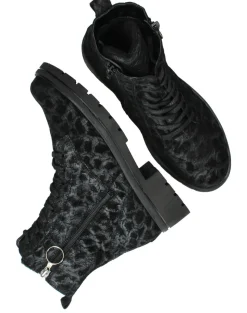 Waldlaufer Zoe Veterboots Zwart Dames