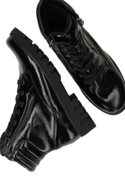 Waldläufer Serena Veterboots Zwart Dames