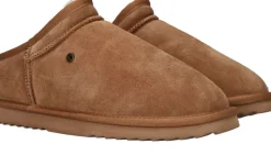 Warmbat Conner Pantoffels Cognac Heren