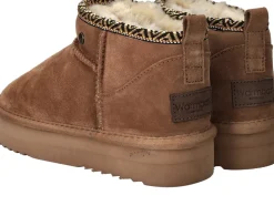 Warmbat Durack Tape Boots Cognac Dames