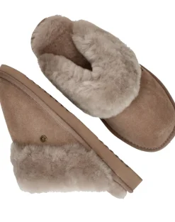Warmbat Flurry Pantoffels Taupe Dames
