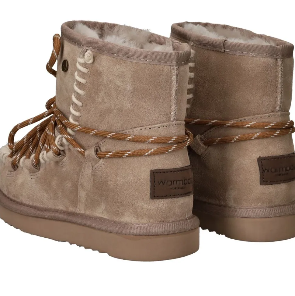 Warmbat Kalbarri Boots Taupe Dames