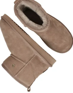 Warmbat Wallaby Boots Taupe Dames