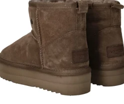 Warmbat Wallaby Plateau Boots Taupe Dames